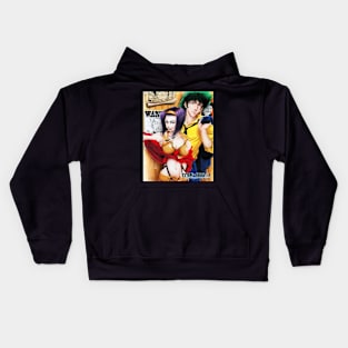 Faye Valentine and Spike Spiegel Kids Hoodie